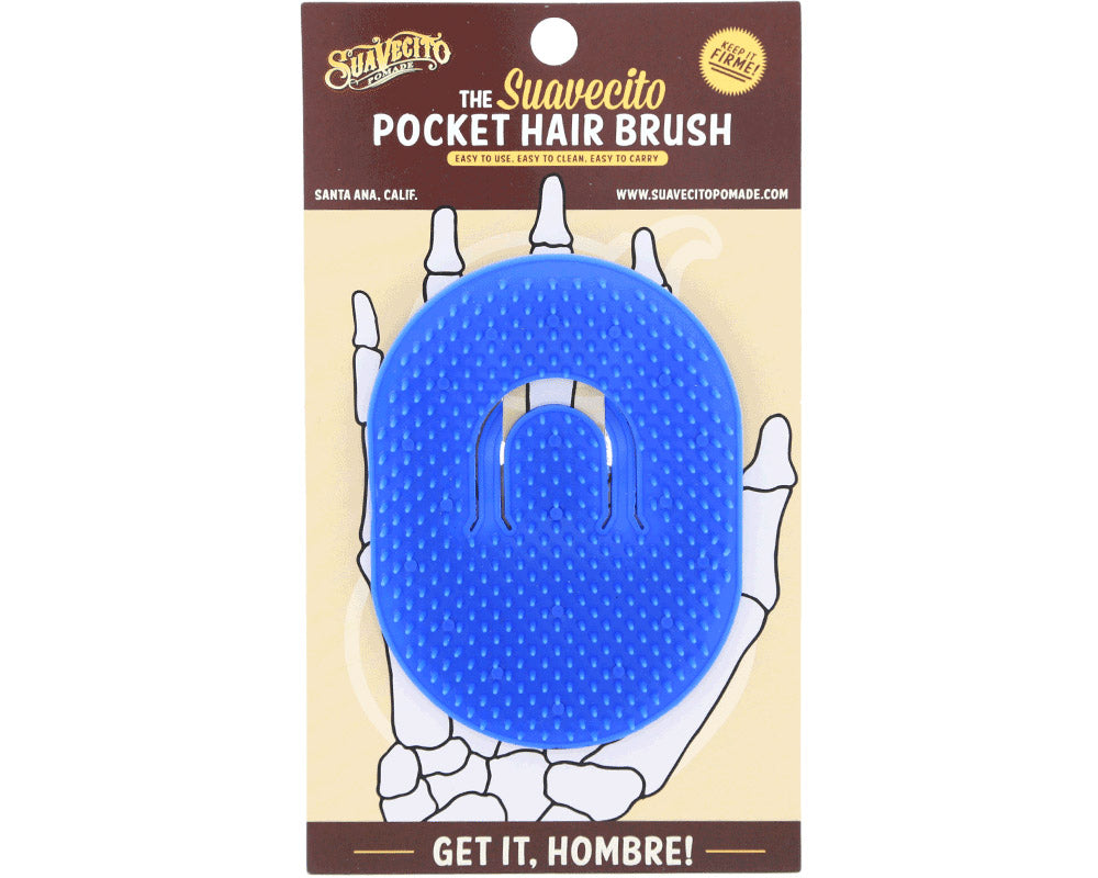 Blue Palm Comb With Packaging