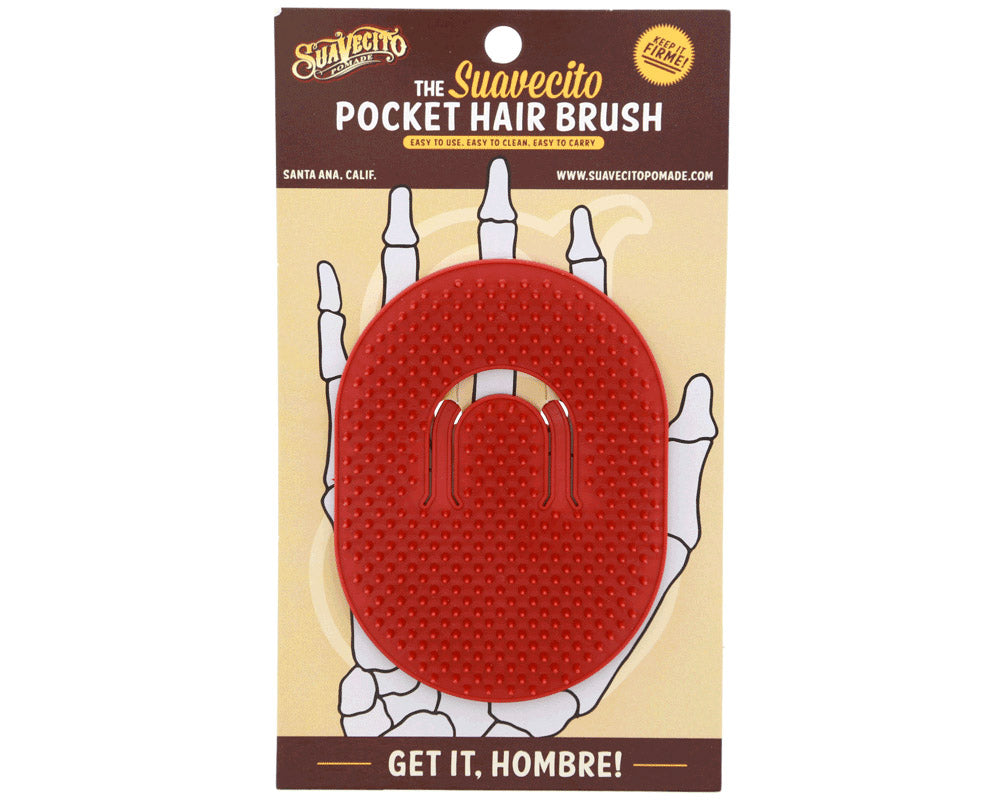 Red Palm Comb With Packaging