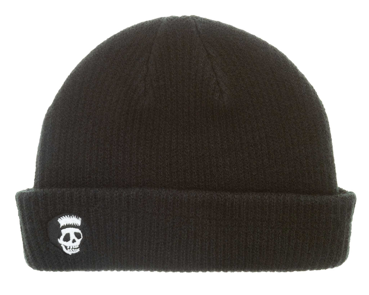 Skull Beanie - Black